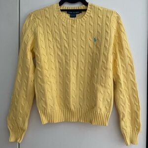 Ralph Lauren 100% Cotton Cable Knit Sweater